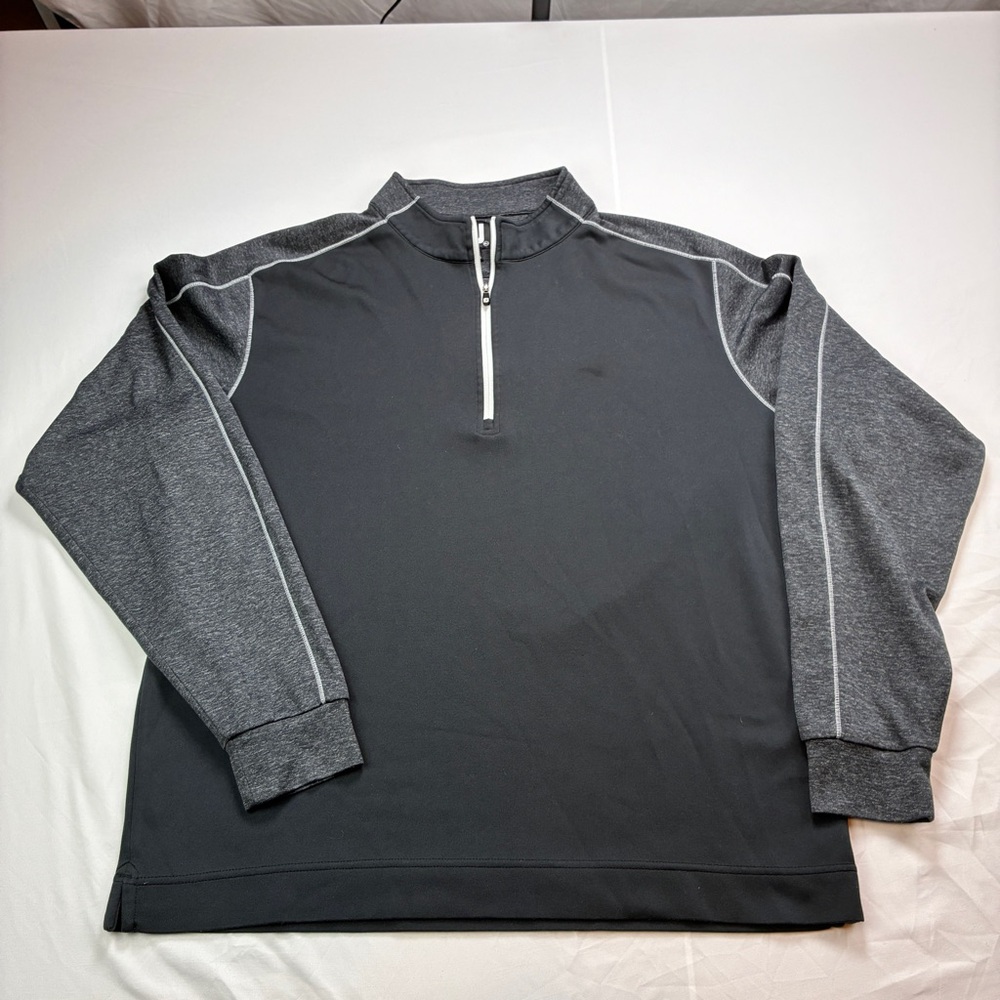 FootJoy Men's Black & Gray 1/4 Zip